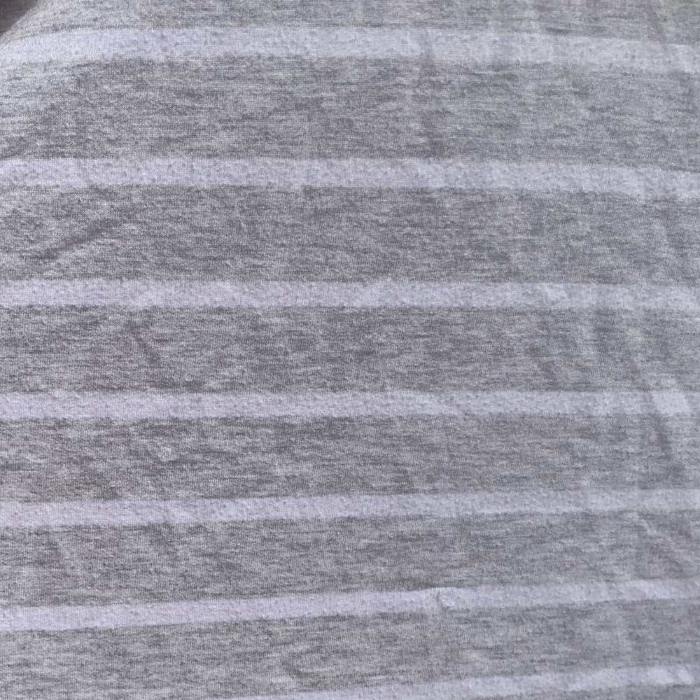 Ava Viv 3x Sleep shirt. White & Grey
